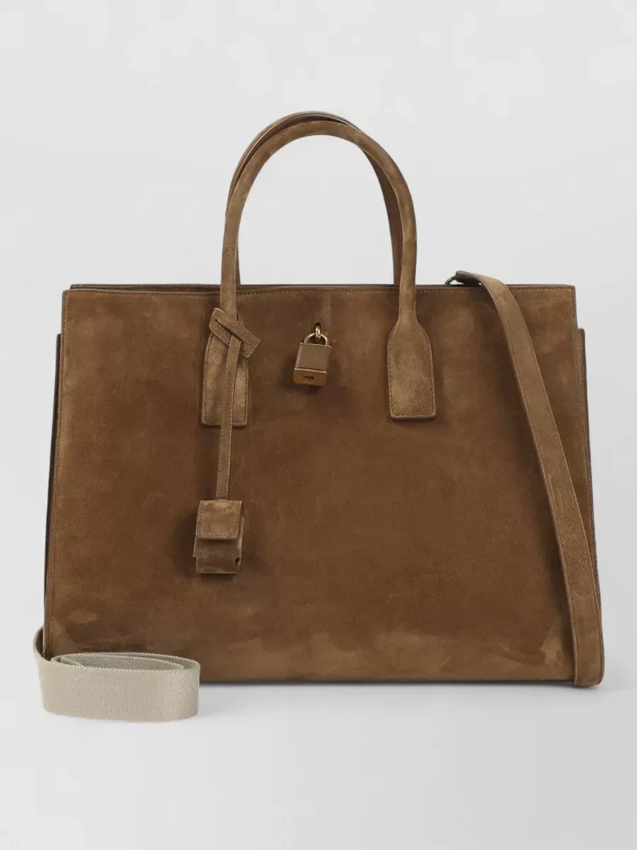 Сумка-тоут Saint Laurent Sac de Jour, коричневый цвет, фото 1