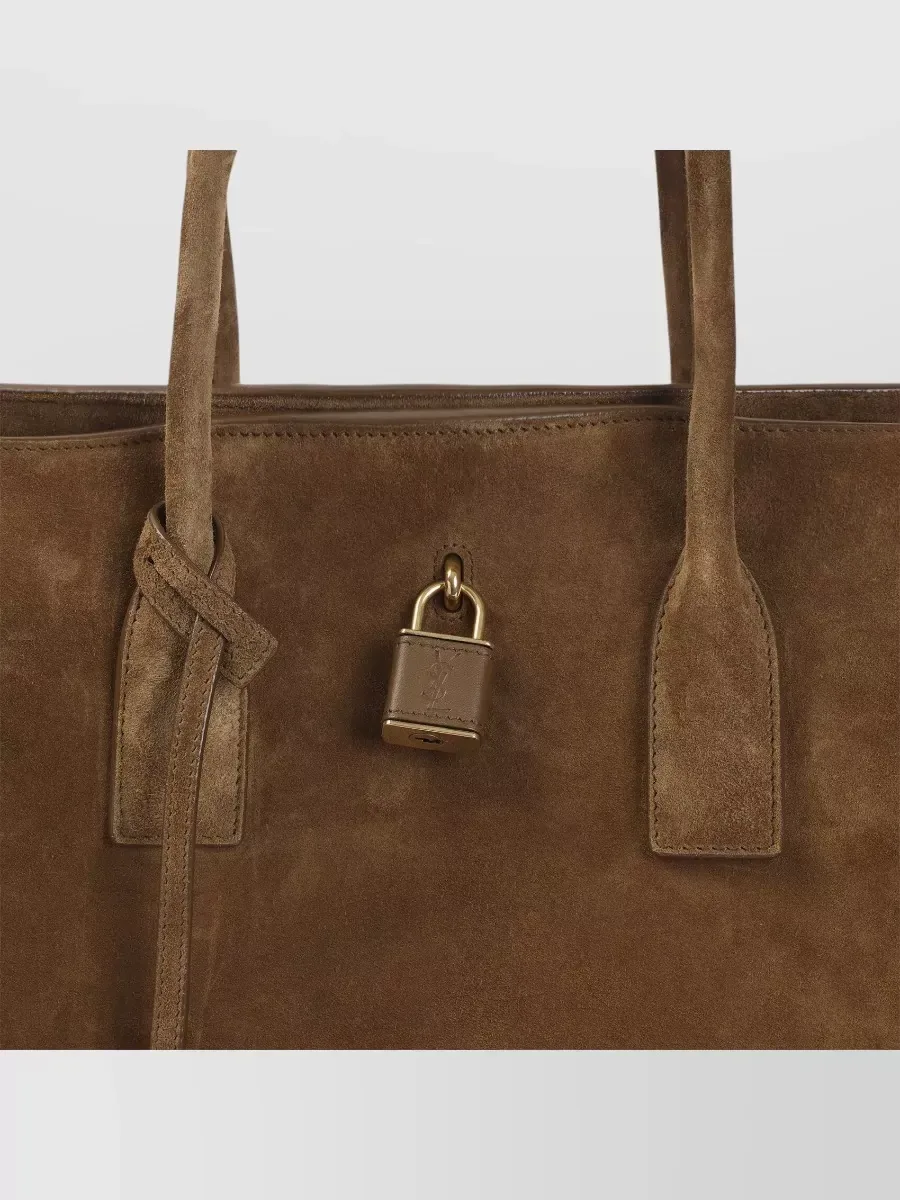 Сумка-тоут Saint Laurent Sac de Jour, коричневый цвет, фото 4
