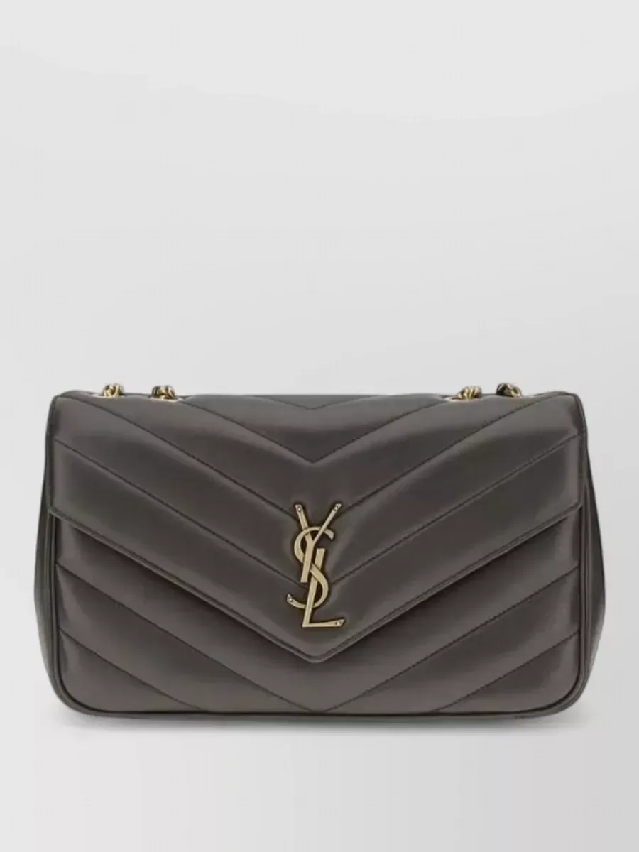Saint Laurent Loulou in Grey, photo 1