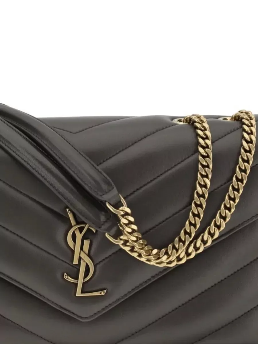 Saint Laurent Loulou in Grey, photo 4