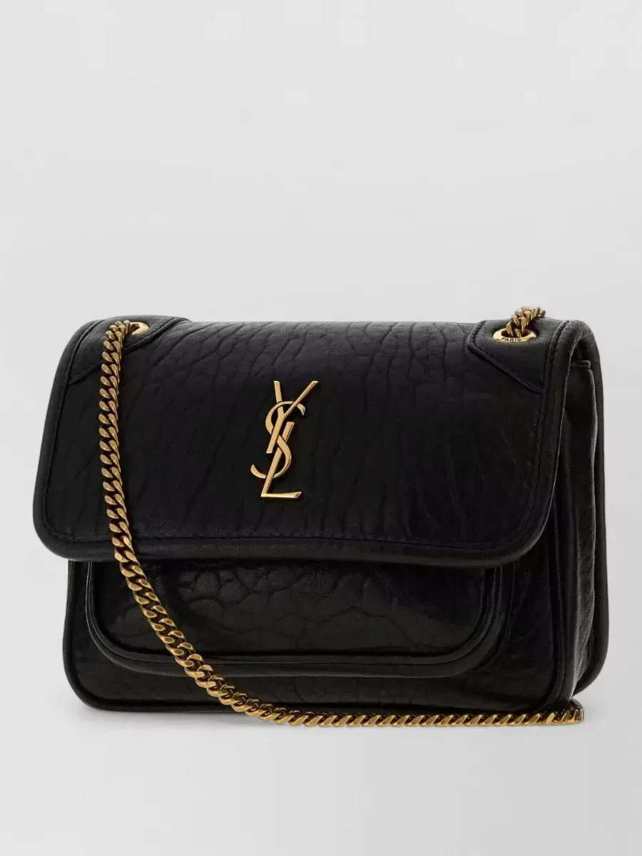 Saint Laurent Niki Mini in Schwarz, Foto 2
