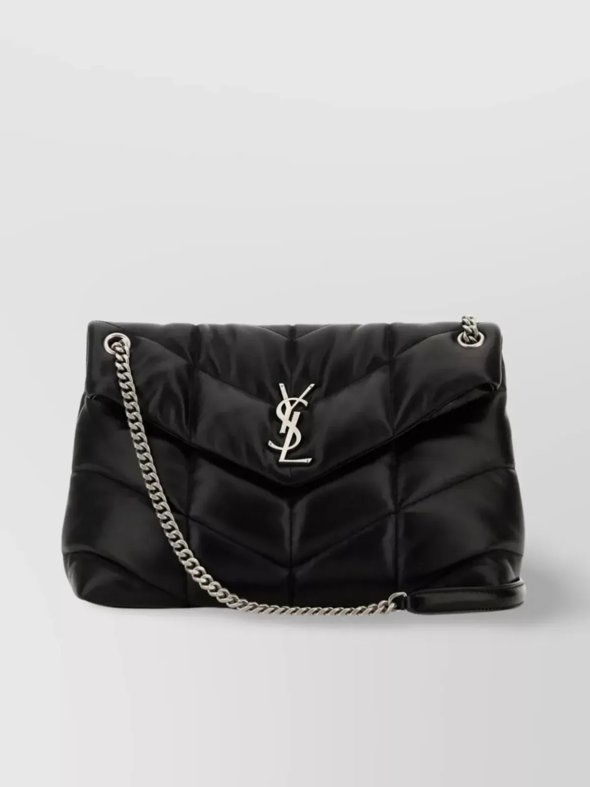 Saint Laurent Puffer Medium in Schwarz, Foto 1