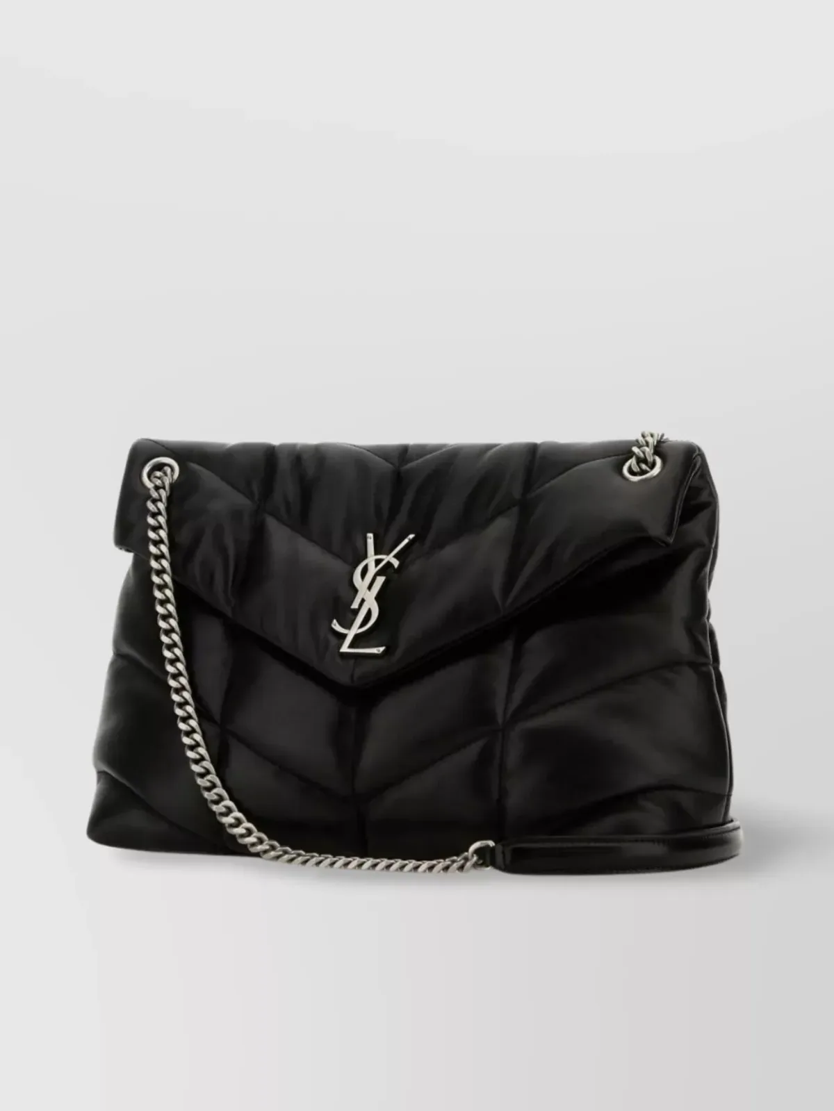 Saint Laurent Puffer Medium in Schwarz, Foto 2