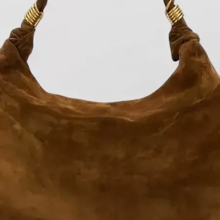 Saint Laurent Amalia in Braun, Detail