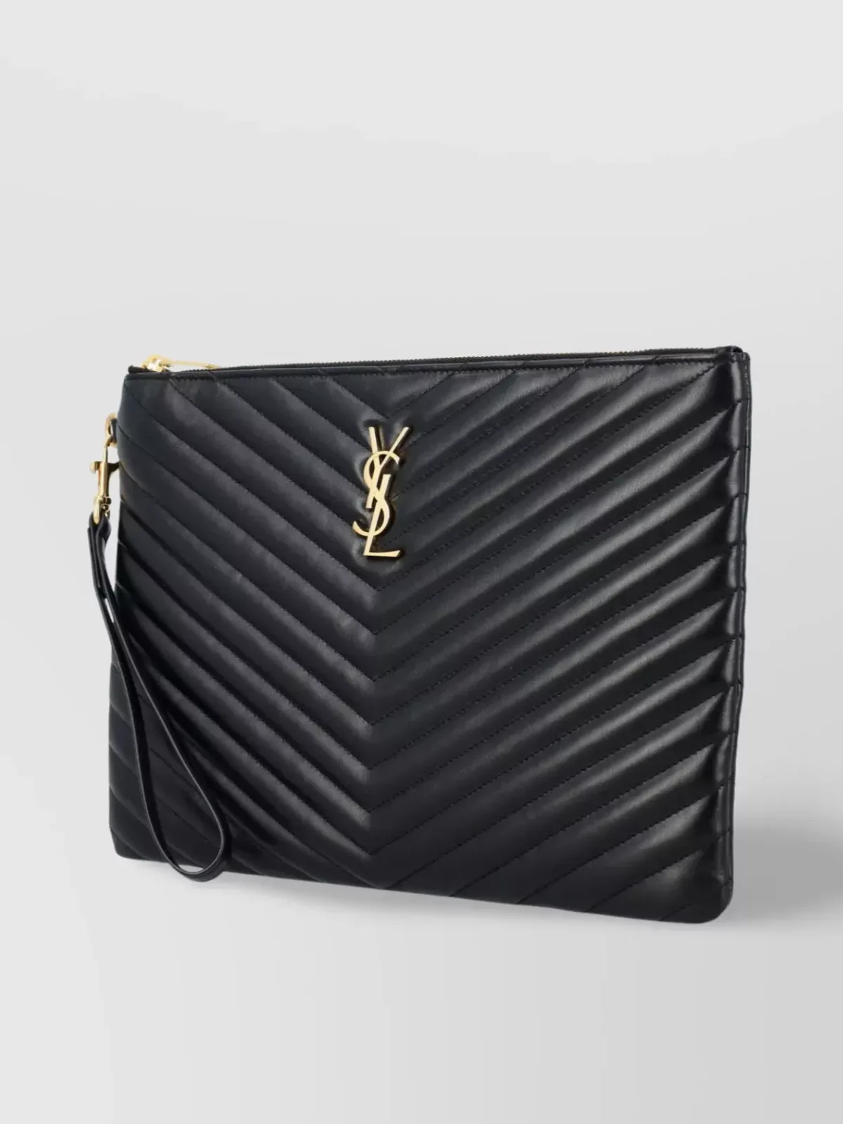 Pochette Saint Laurent Cassandre Tablet nera, foto 3