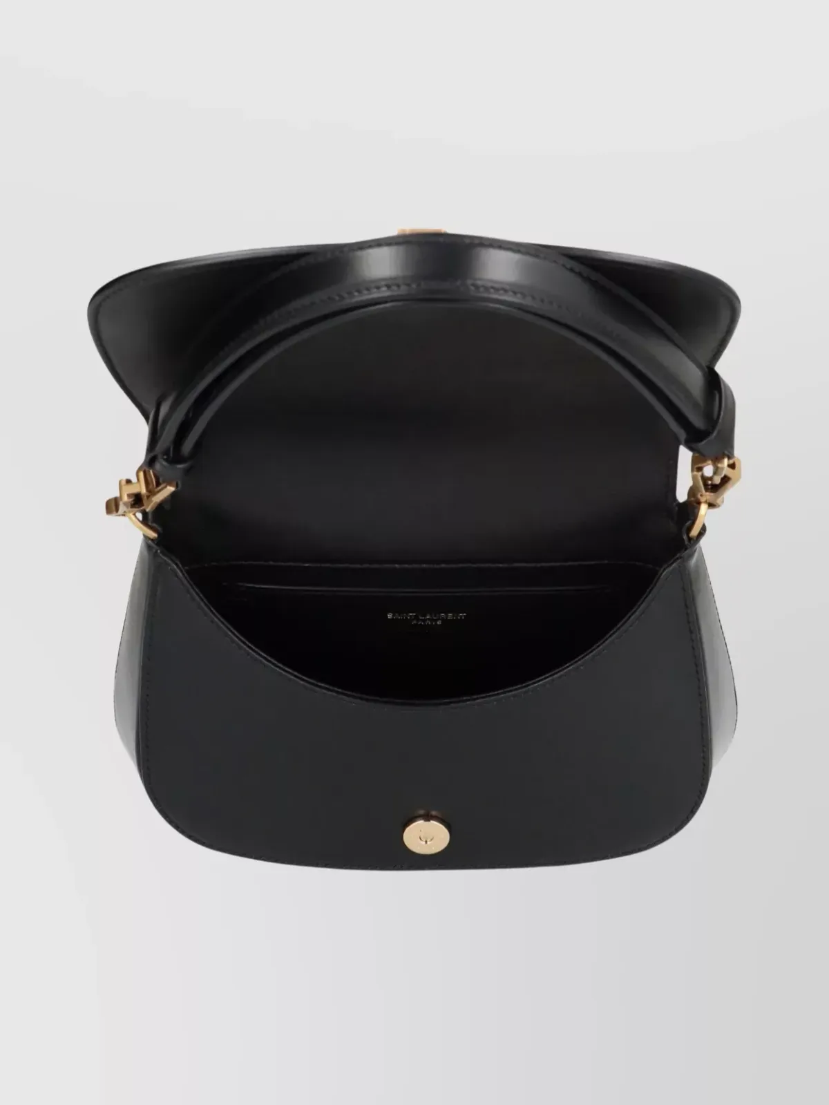 Saint Laurent Voltaire Mini em Preto, foto 4