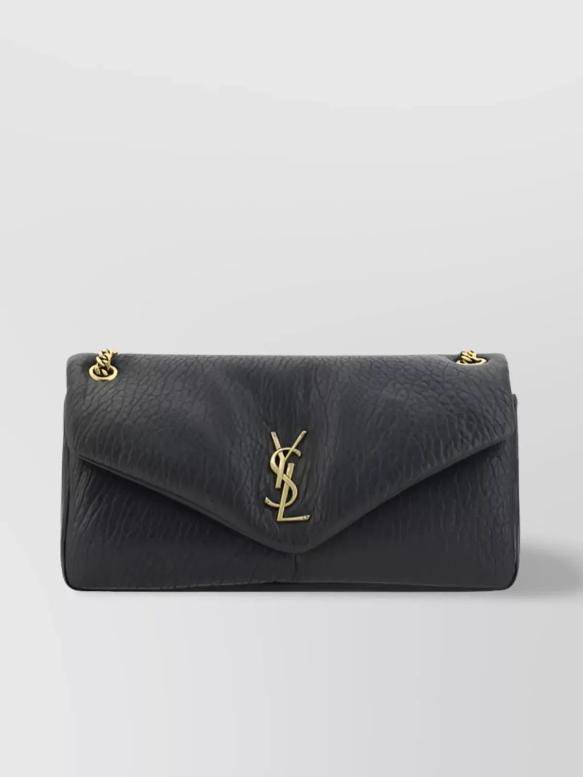Saint Laurent Calypso Medium in Schwarz, Foto 1