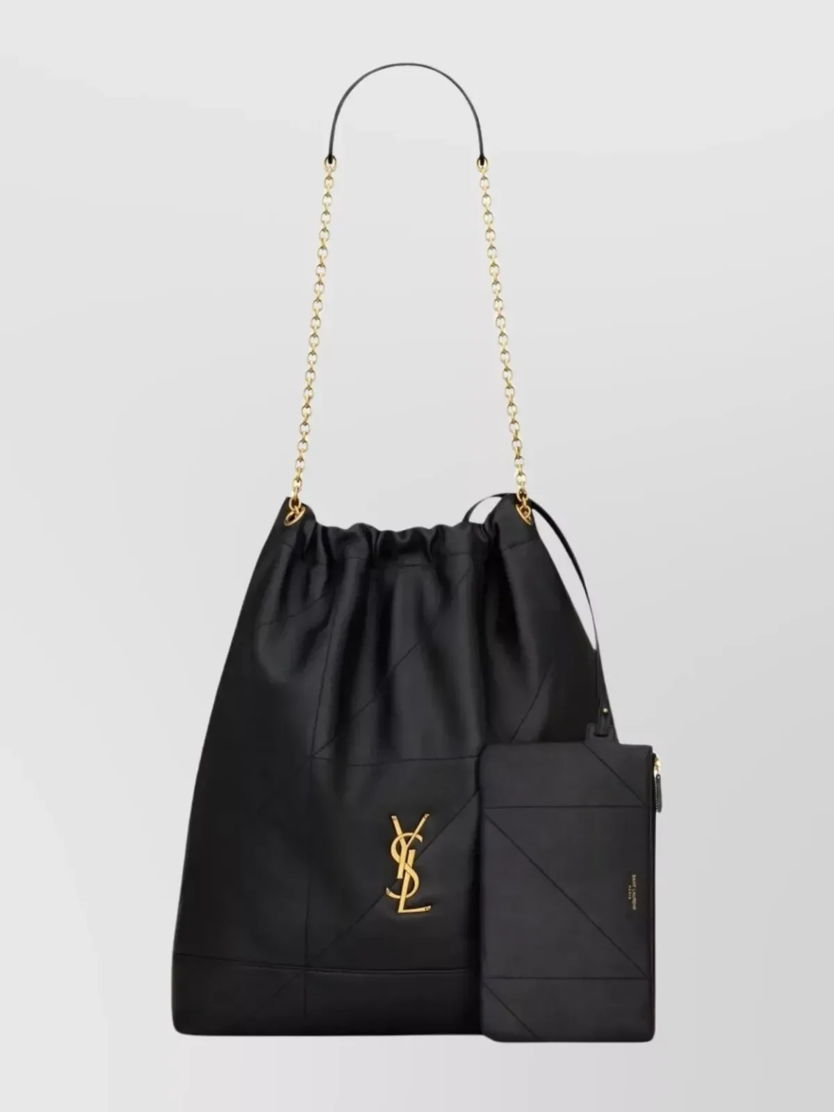 Saint Laurent Jamie Large باللون الأسود، صورة 1