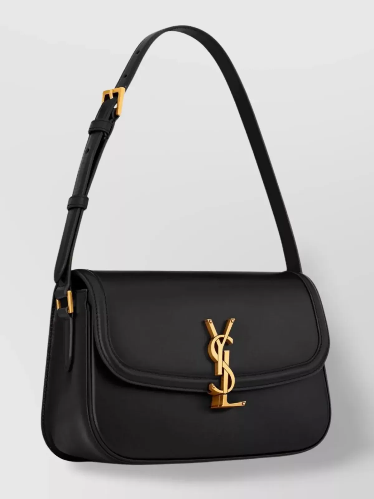 Saint Laurent Solferino Medium in Schwarz, Foto 3