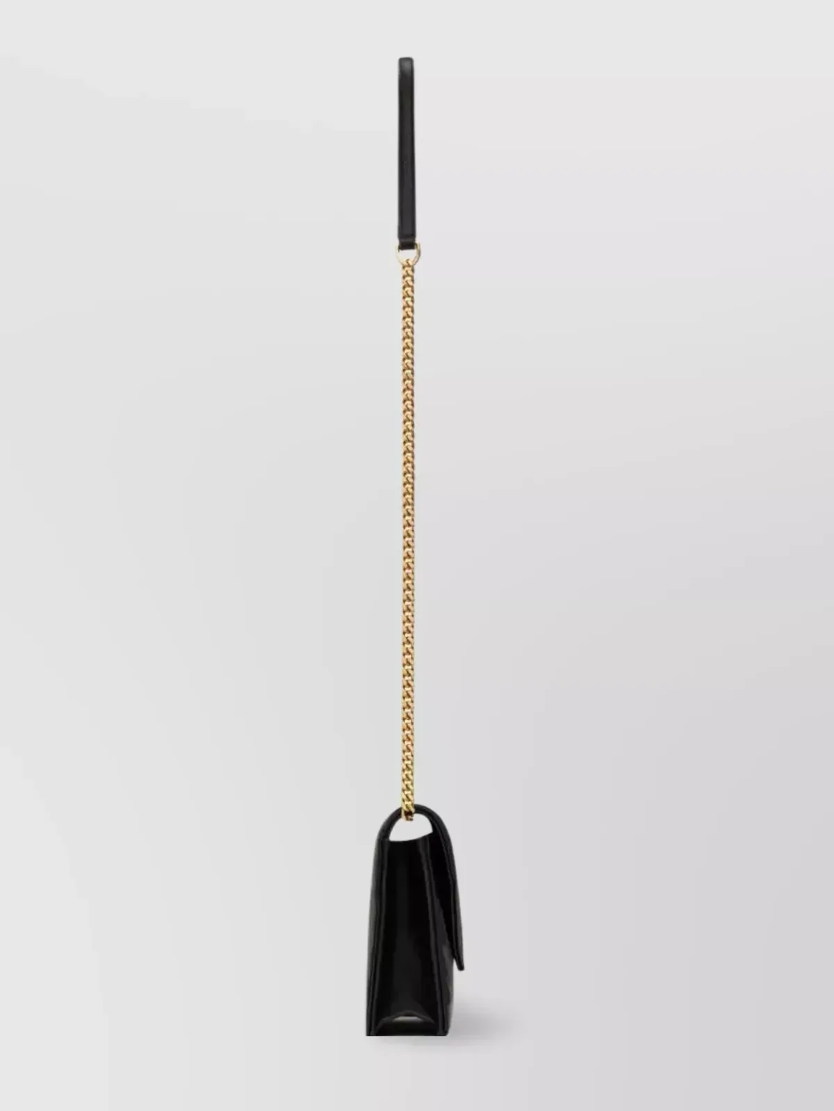 Saint Laurent Cassandre Wallet on Chain in Schwarz, Foto 4
