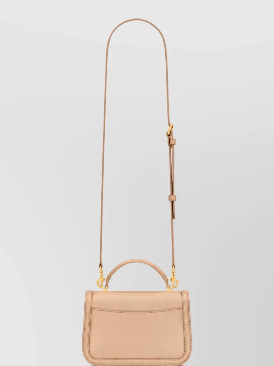 Saint Laurent Top Handle Crossbody in beige, foto 2
