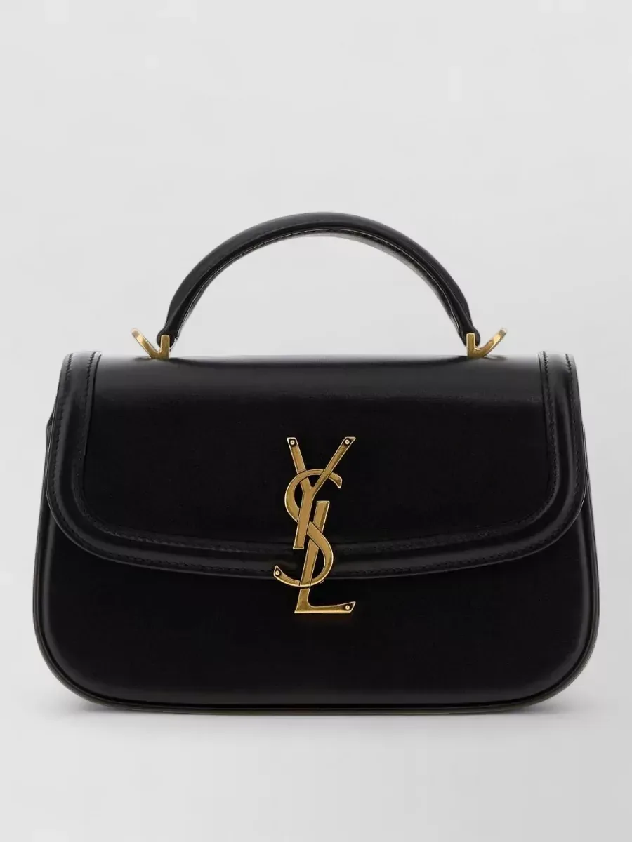 Saint Laurent Top Handle Crossbody in nero, foto 1