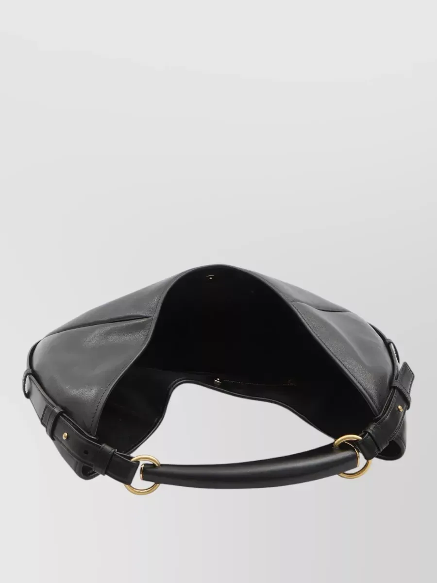Saint Laurent Medium Quilted Schultertasche in Schwarz, Foto 4