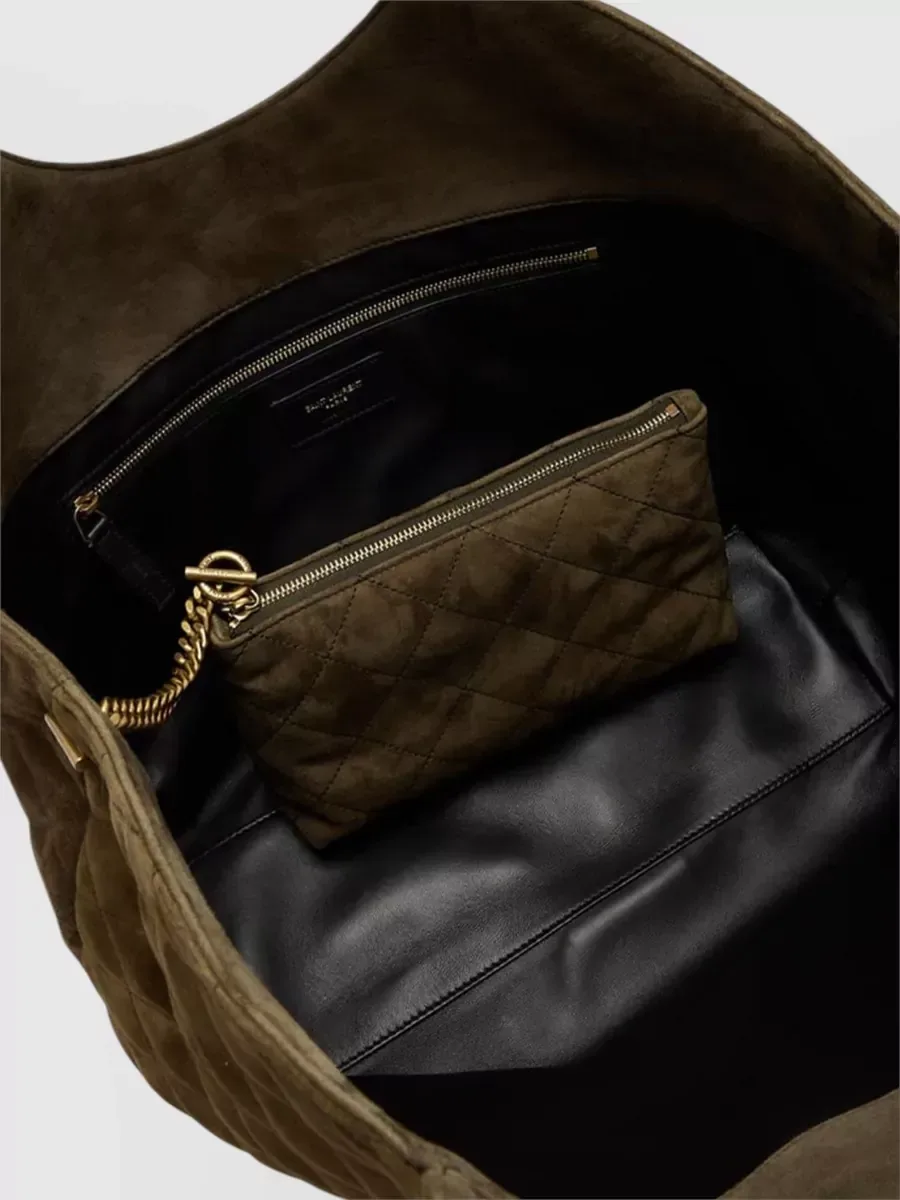 Saint Laurent Icare Medium Tote marrone, immagine 4