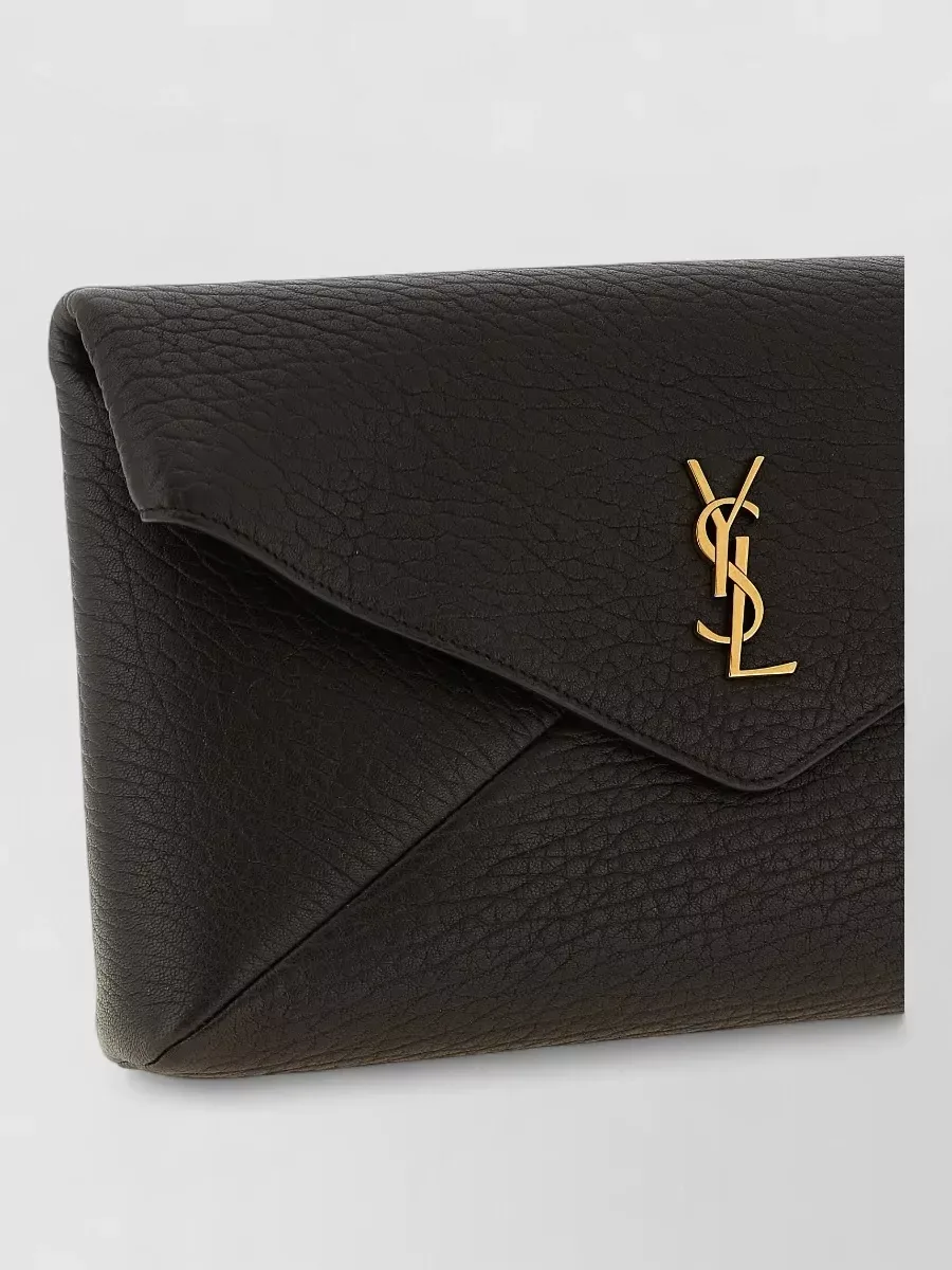 Saint Laurent Cassandre Large in Schwarz, Foto 4