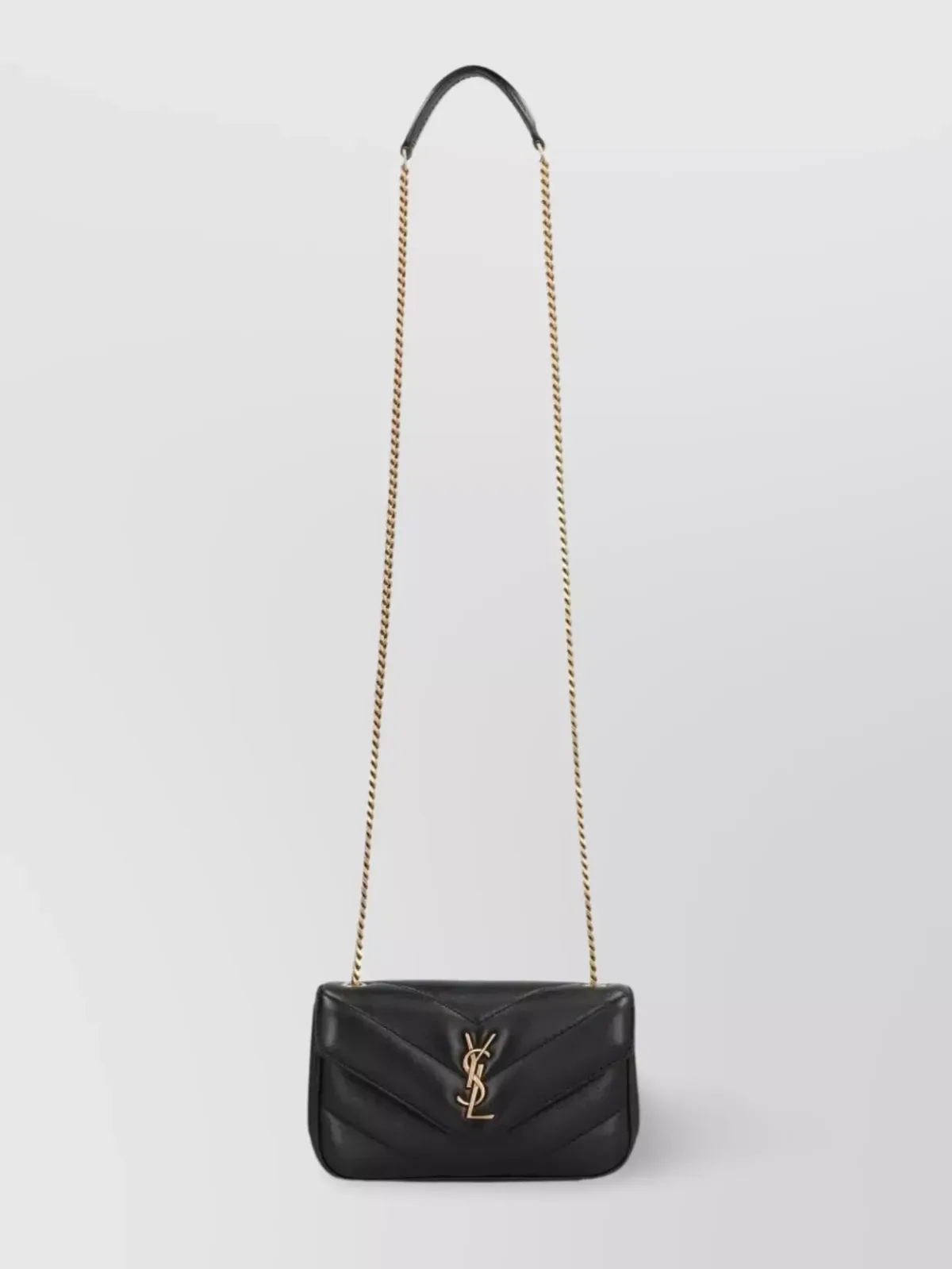 Saint Laurent Loulou Mini in Schwarz, Foto 3