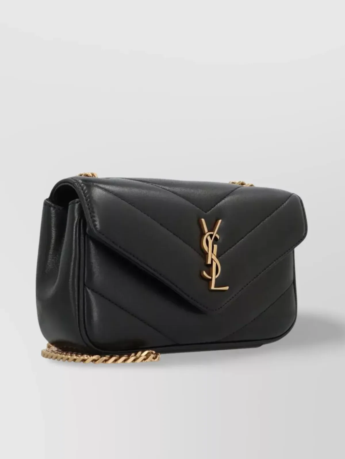 Saint Laurent Loulou Mini in Schwarz, Foto 4