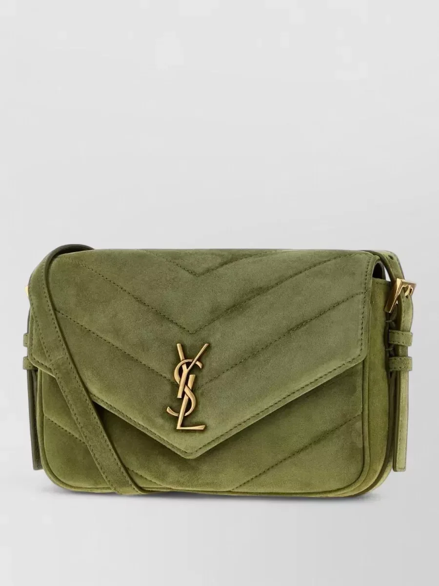 Saint Laurent Loulou Toy em verde, foto 2
