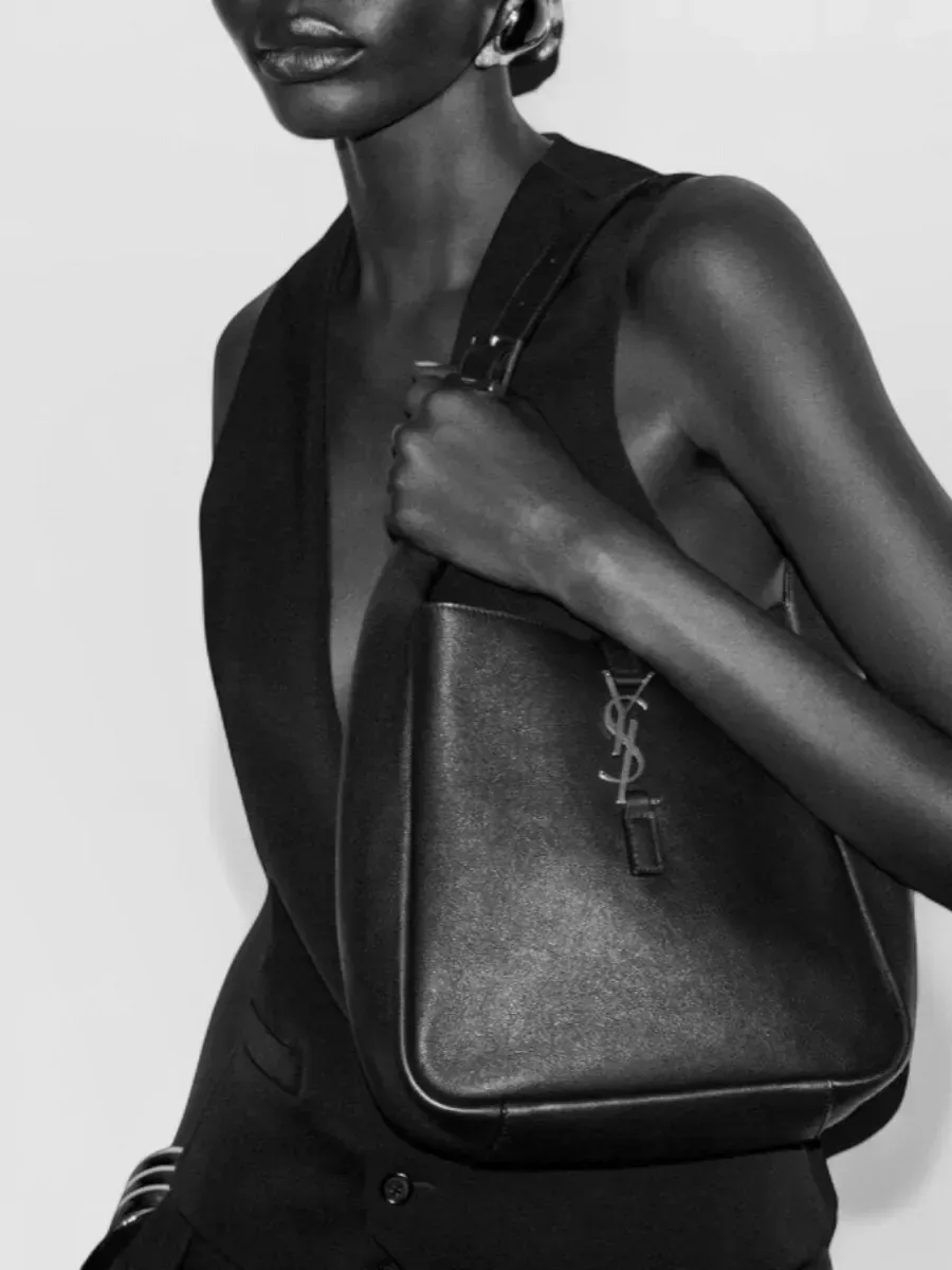 Saint Laurent Le 5 à 7 Small 棕色款,图片 2