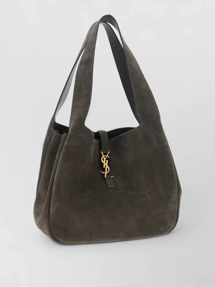 Saint Laurent Le 5 à 7 Bea باللون الرمادي، صورة 3