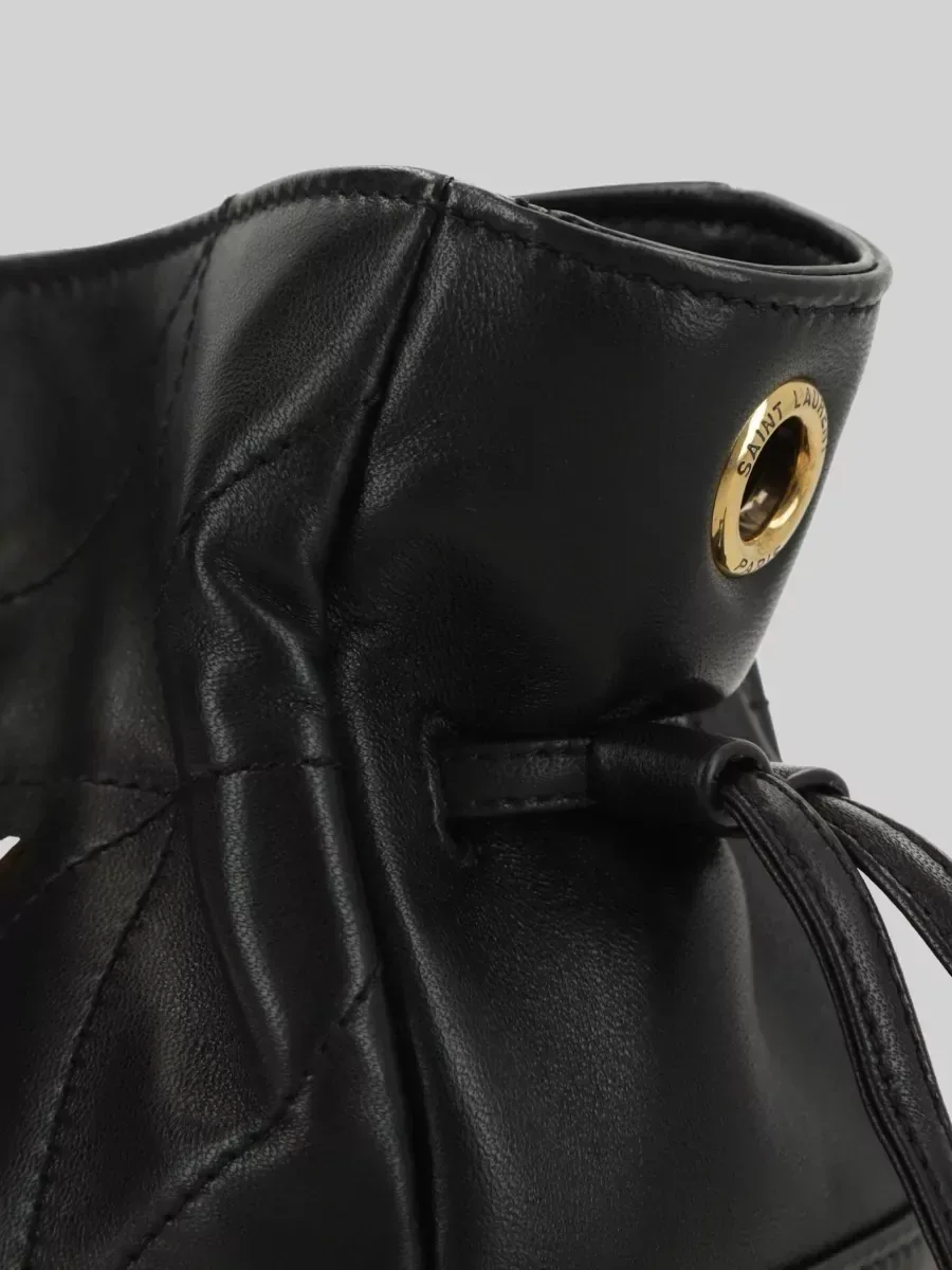 Saint Laurent Jamie Mini nera con tracolla in pelle e catena
