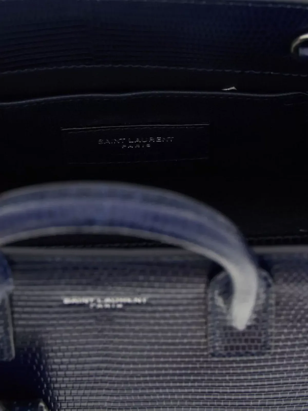 Saint Laurent Sac de Jour Nano in Navy, photo 4