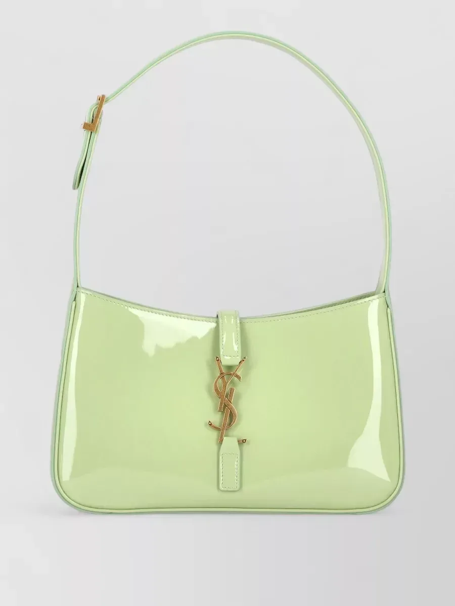 Saint Laurent Le 5 à 7 Verde chiaro, forma arrotondata