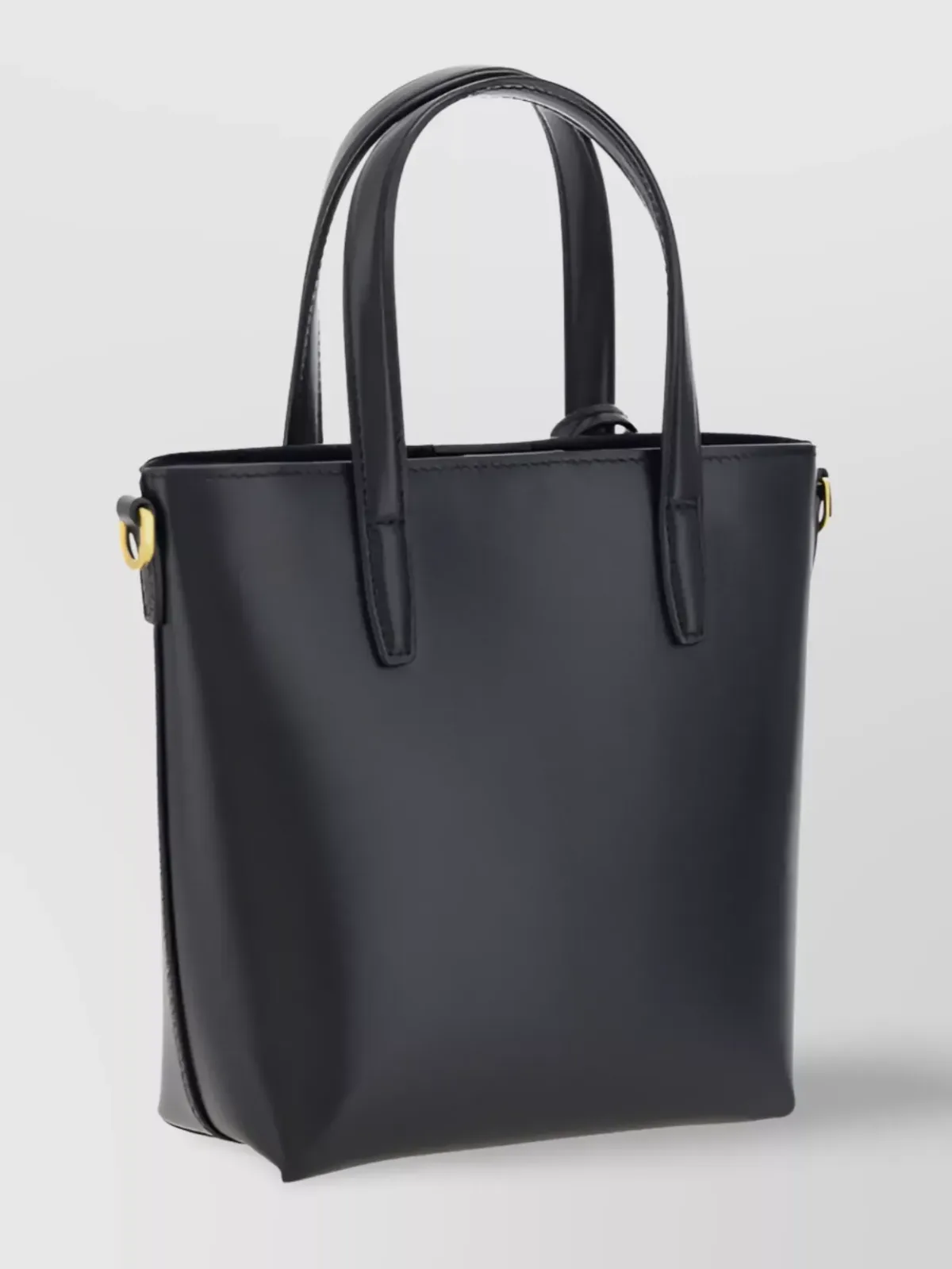 Saint Laurent Cassandre Mini nera, interno con magnete