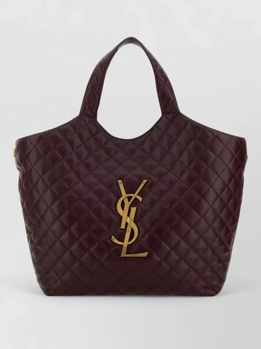 Mala tote Saint Laurent Shopper em Bordeaux, foto 1