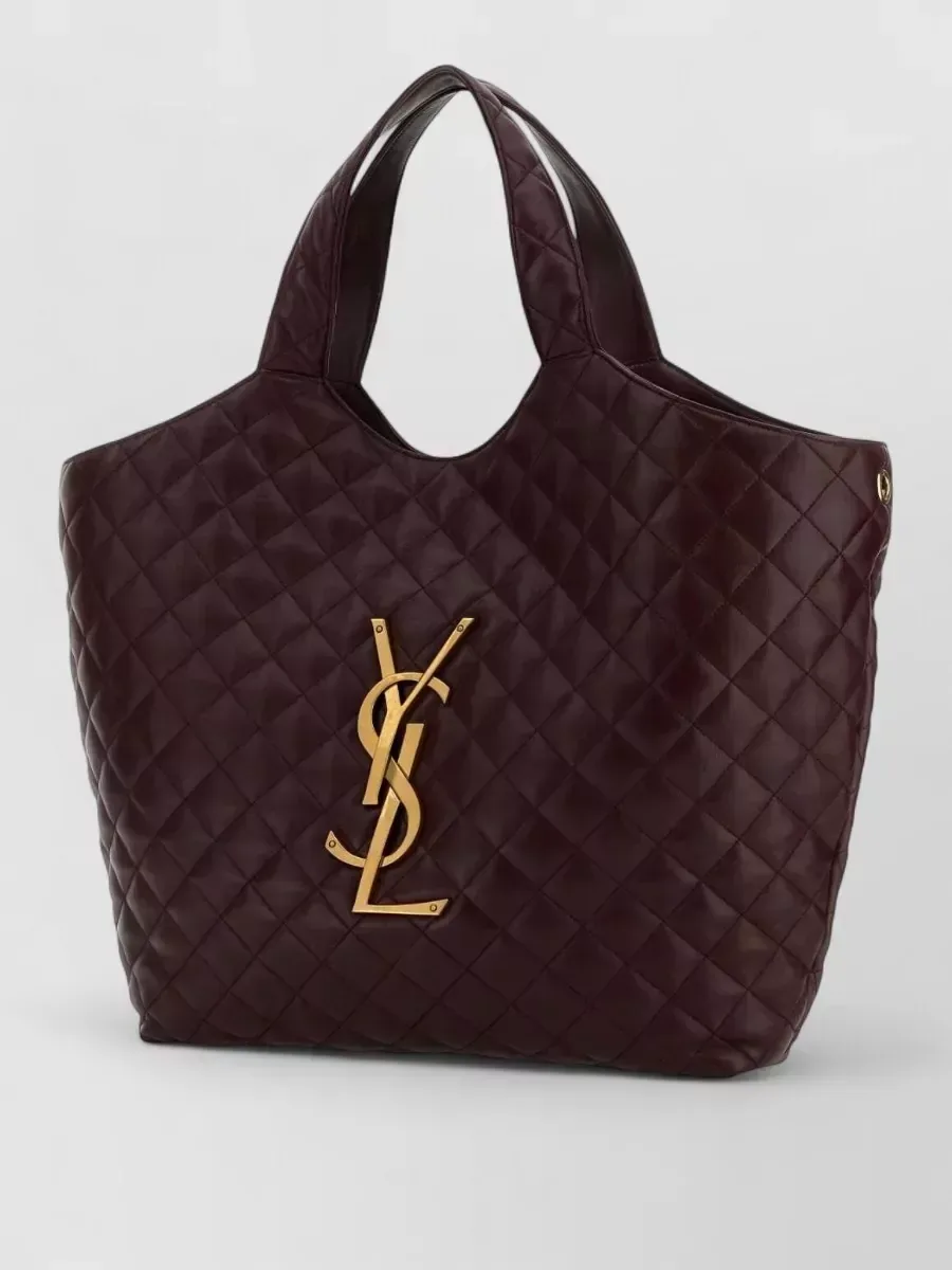 Mala tote Saint Laurent Shopper em Bordeaux, foto 2