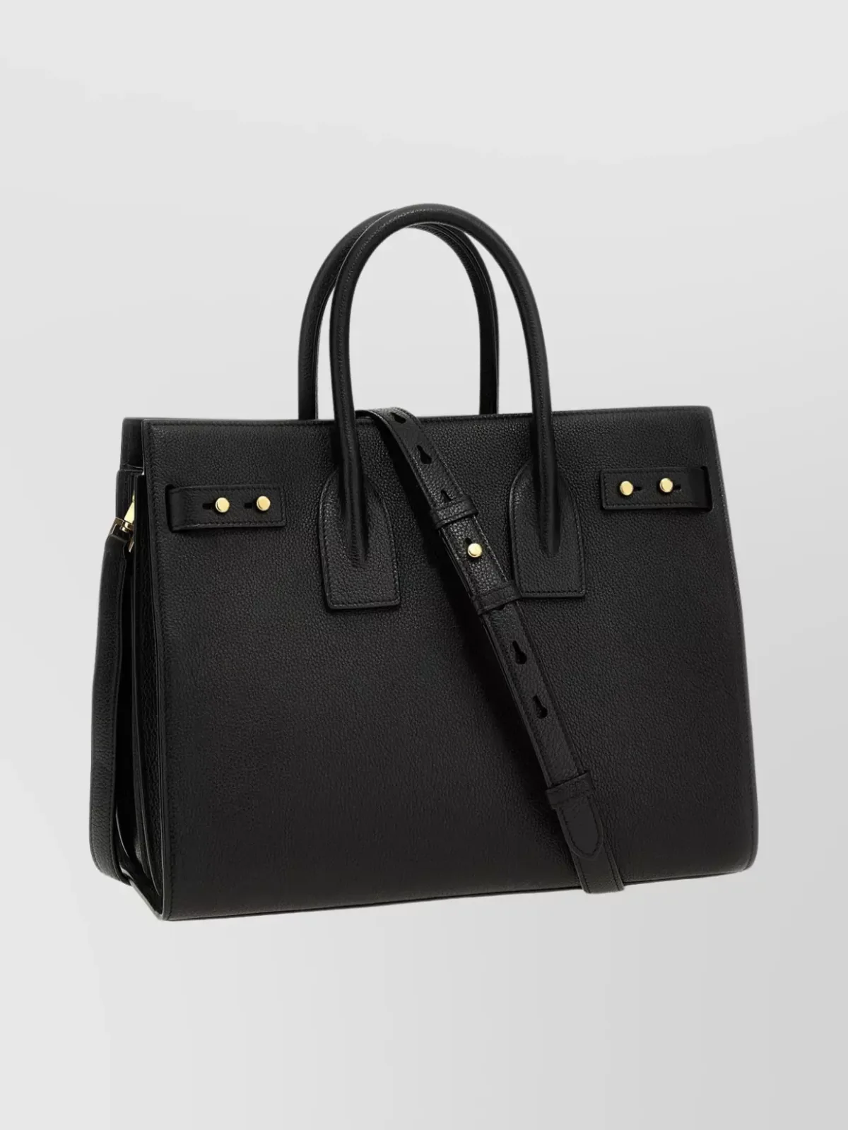 Saint Laurent Sac de Jour باللون الأسود، صورة 2