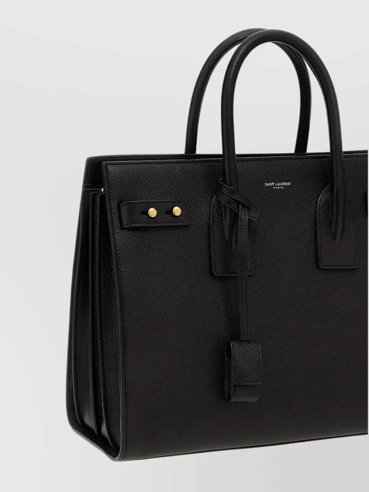 Saint Laurent Sac de Jour باللون الأسود، صورة 3
