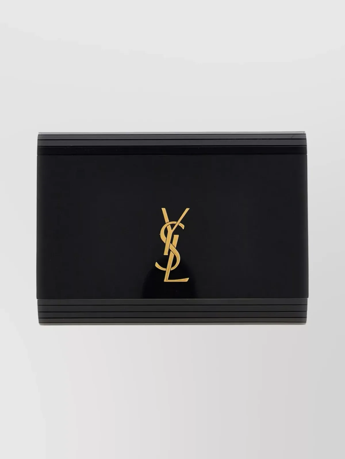 Saint Laurent Plexiglass斜挎包黑色款，图片1