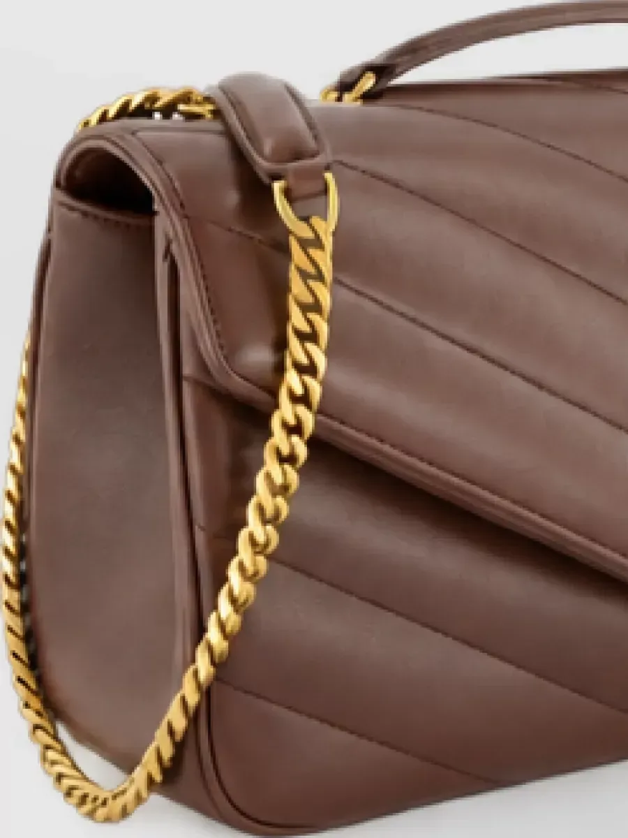 Saint Laurent Loulou Medium in Braun, Foto 3