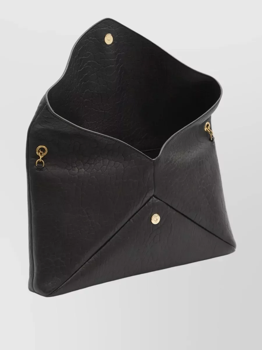 Pochette Saint Laurent Cassandre Large nera, foto 3