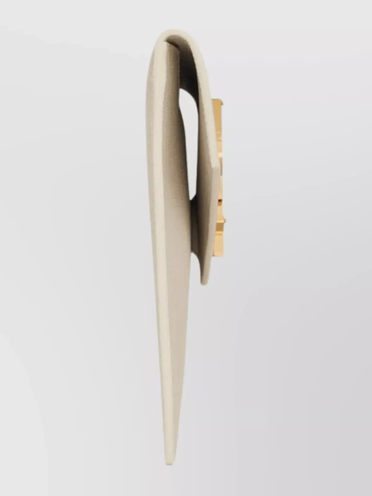 Pochette Saint Laurent Cassandre Small beige, interno