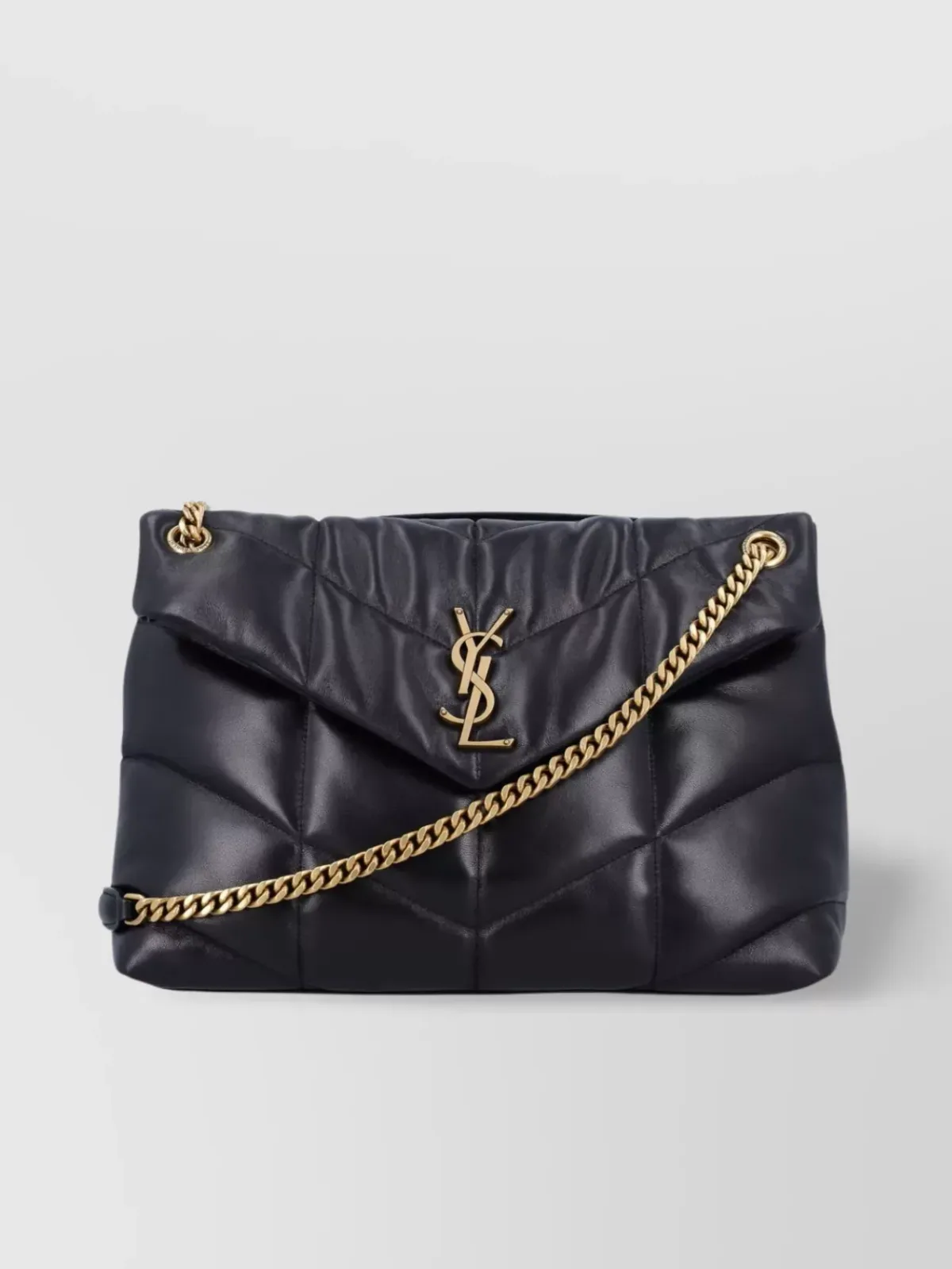 Saint Laurent Loulou Medium in Schwarz, Foto 1