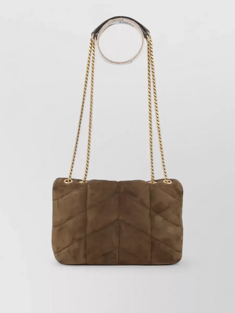 Saint Laurent Puffer em castanho, foto 2