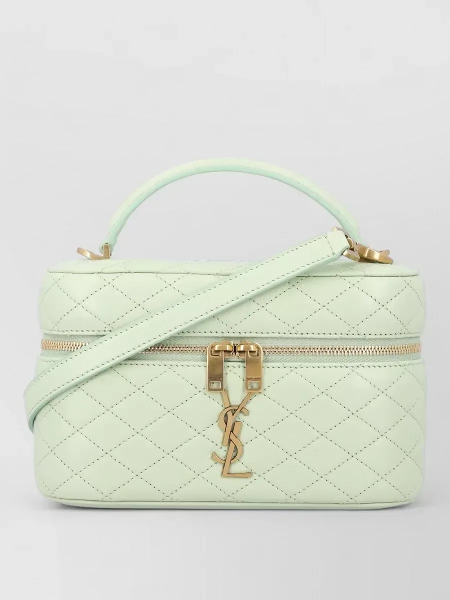 Borsa a spalla Saint Laurent Gaby verde menta, foto 1