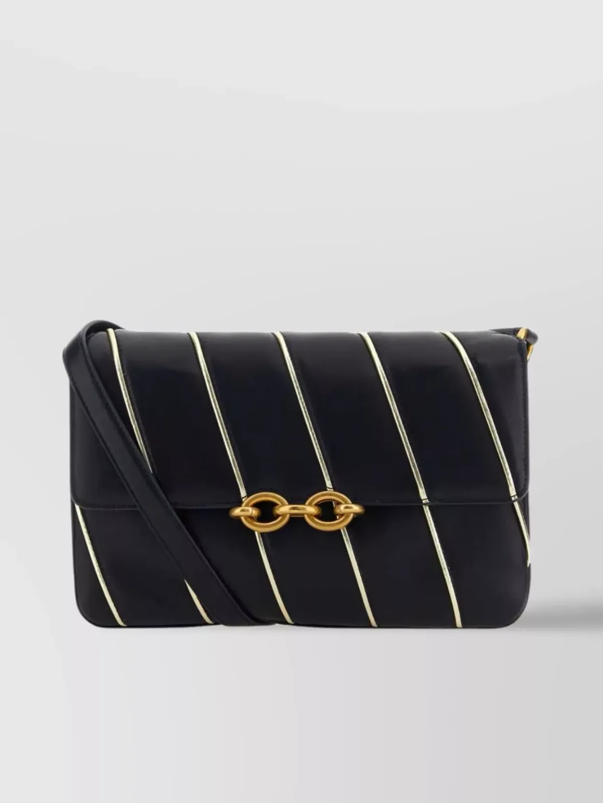 Borsa a spalla Saint Laurent Le Maillon nera, foto 1