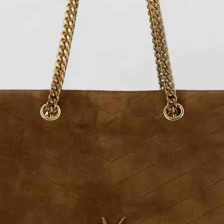 Borsa tote Saint Laurent Niki marrone, dettaglio
