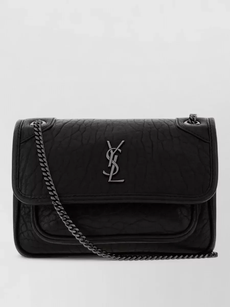Pochette Saint Laurent Niki Mini nera, vista 1