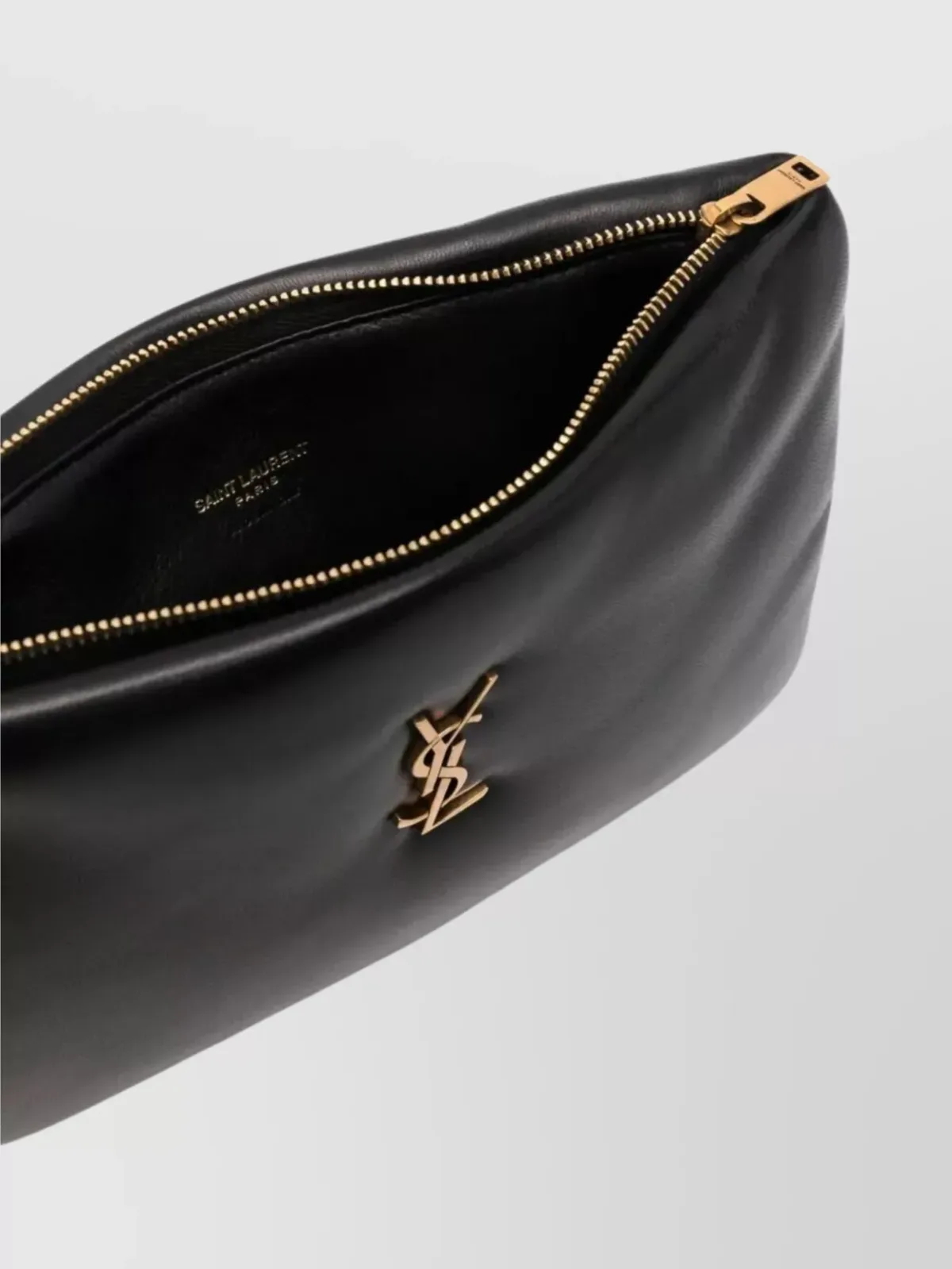 Saint Laurent Calypso Small in Schwarz, Foto 4