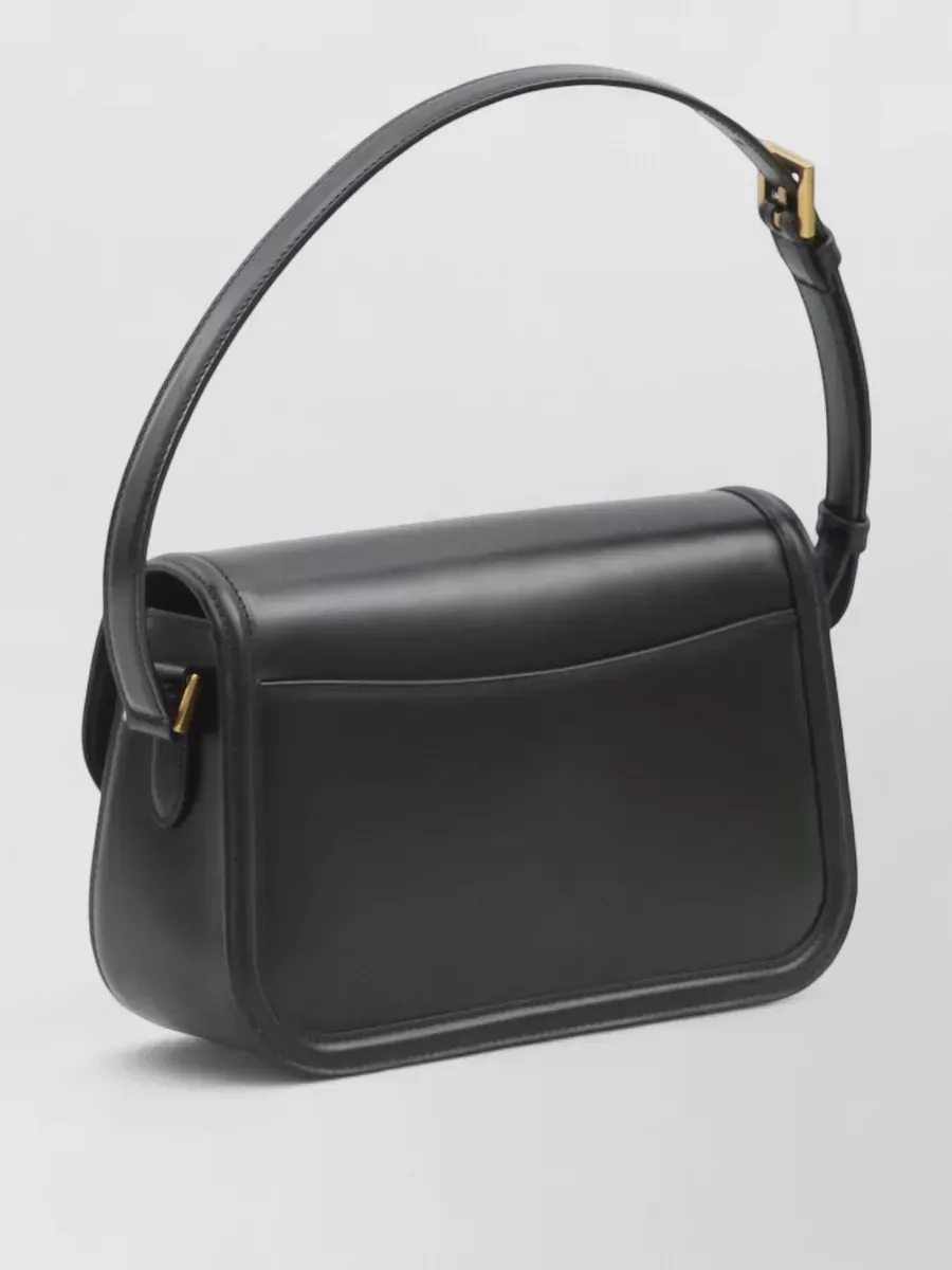 Borsa a spalla Saint Laurent Solferino Medium in Nero, vista 2