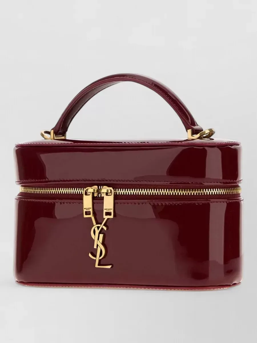 Saint Laurent Gaby Clutch in Burgundy, photo 1