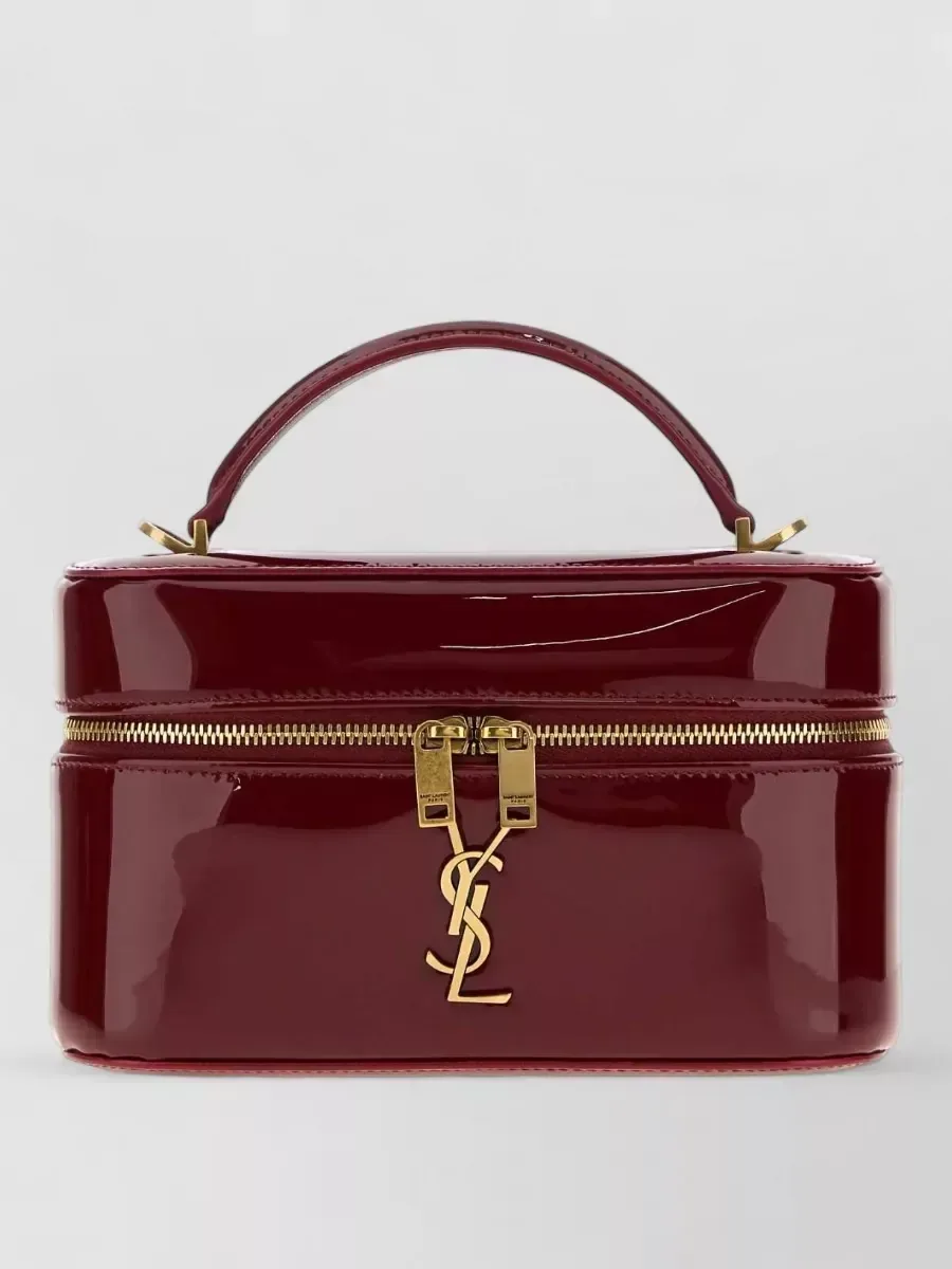 Saint Laurent Gaby Clutch in Burgundy, photo 2