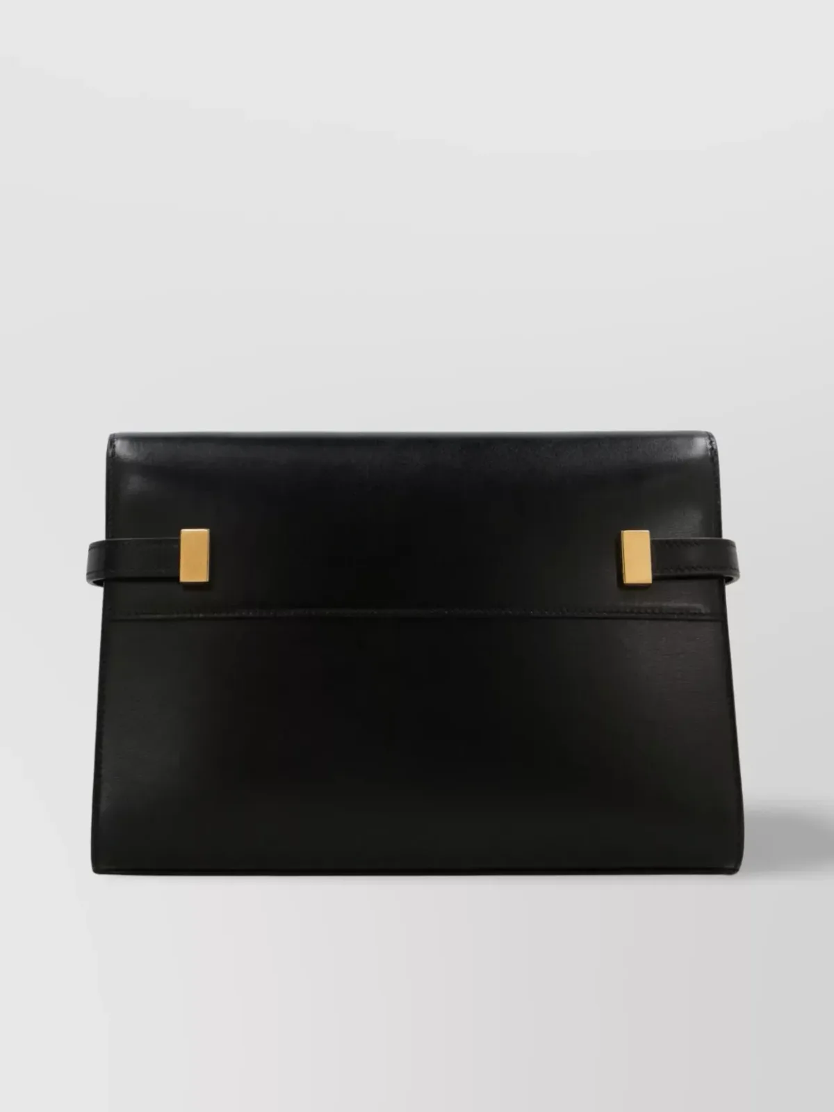 Saint Laurent Interlocking Schultertasche in Schwarz, Foto 2