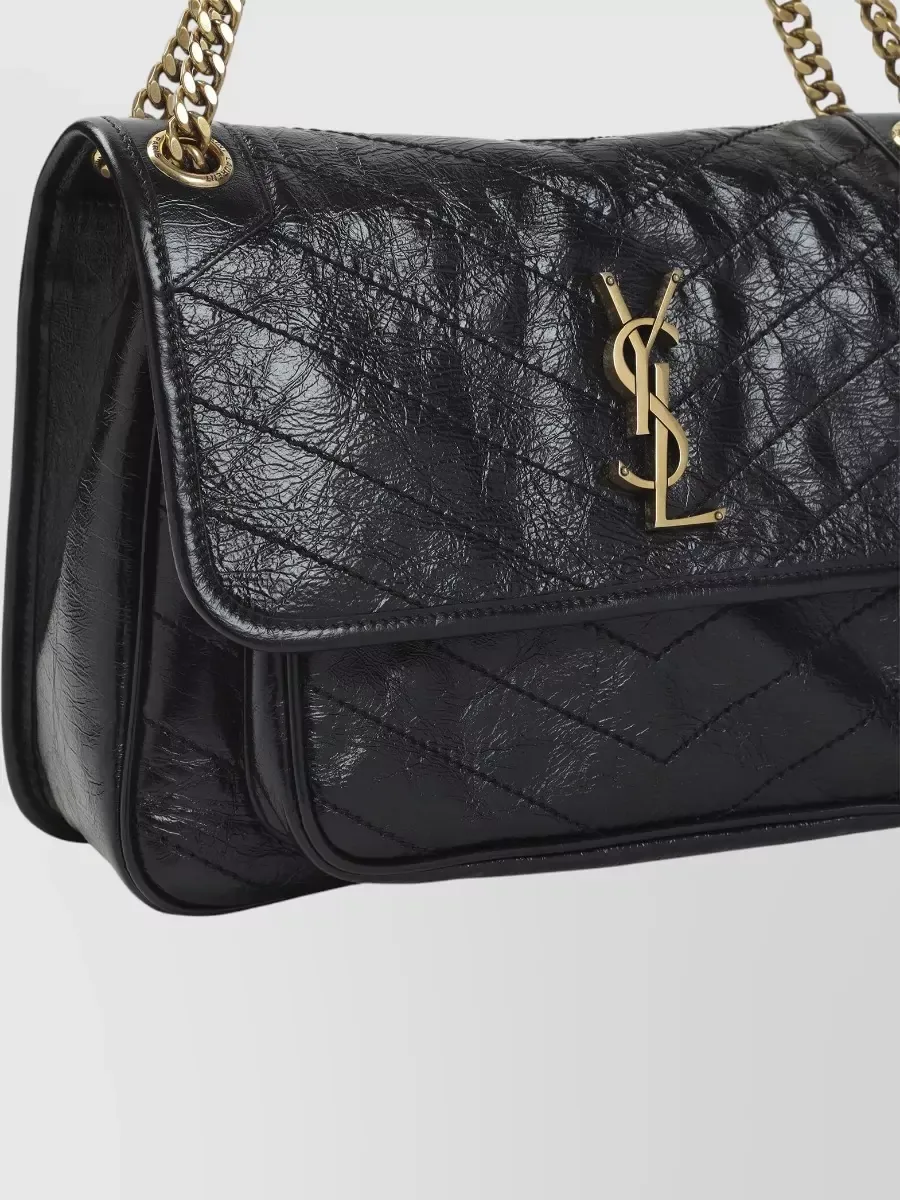Saint Laurent Niki Medium in nero, foto 3