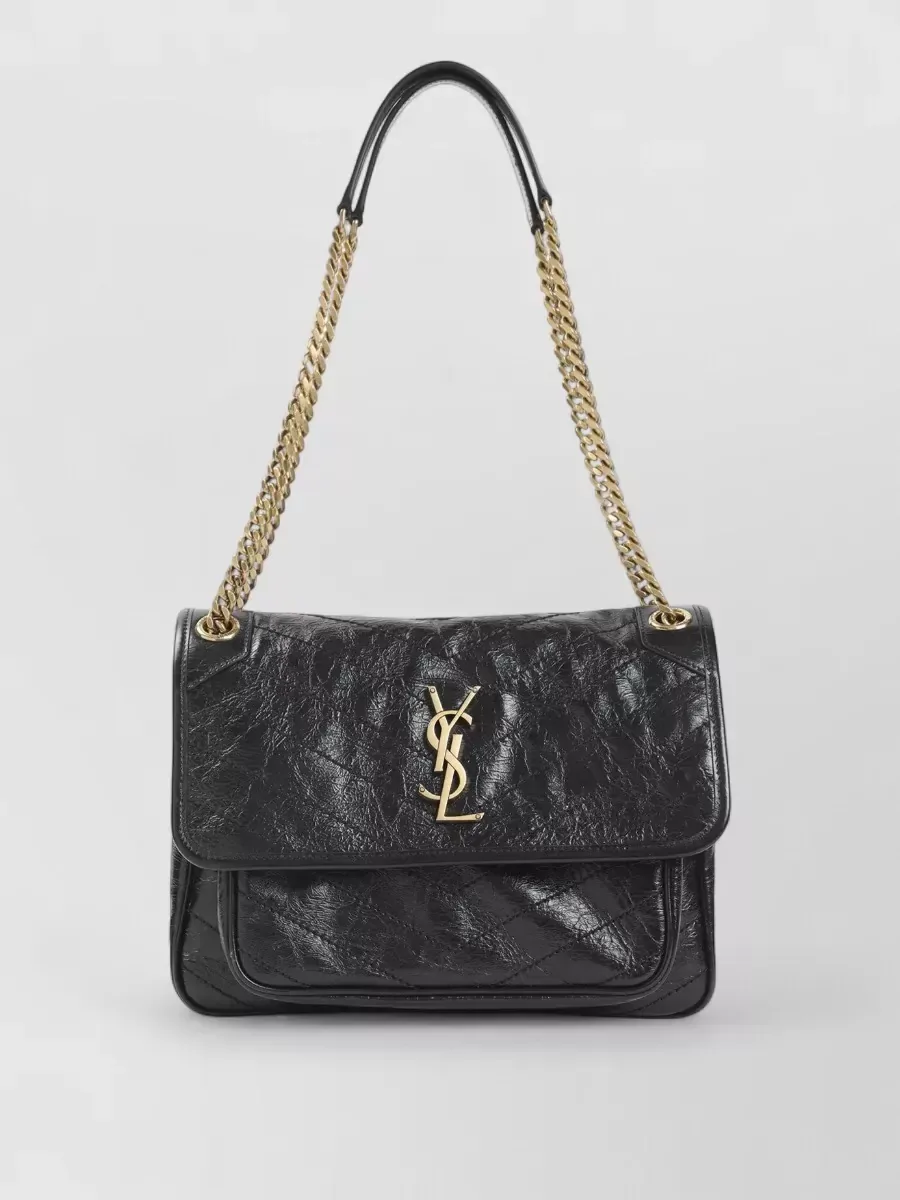 Saint Laurent Niki Medium in nero, foto 4