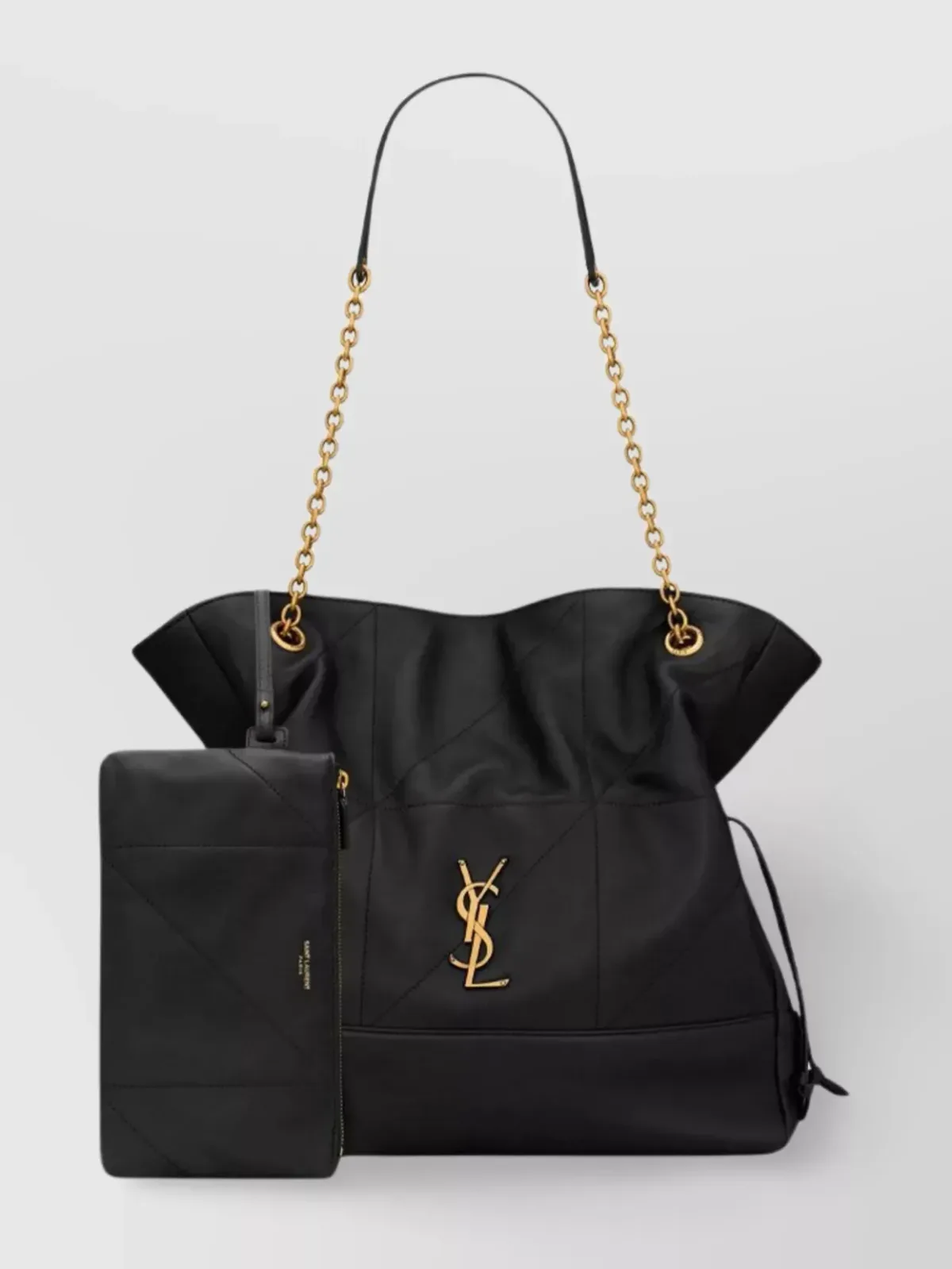 Saint Laurent Jamie Small باللون الأسود، صورة 1